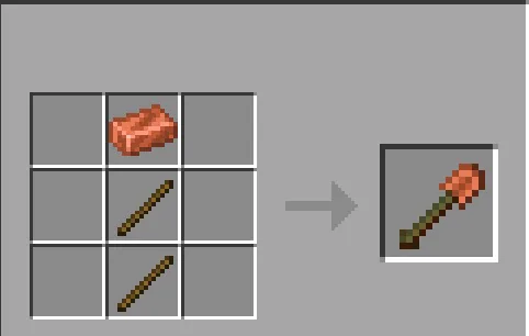 Copper Shovel Recipe