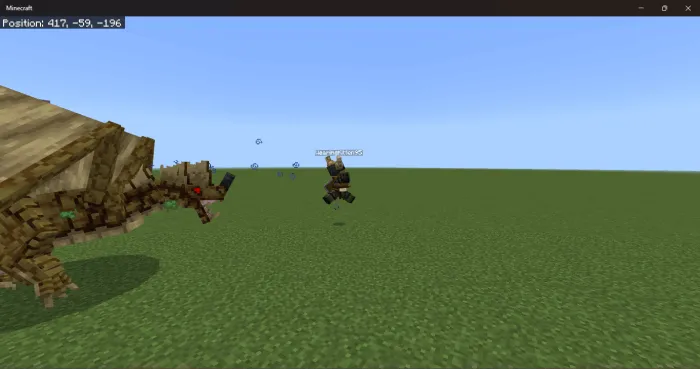 Player and Wyvern