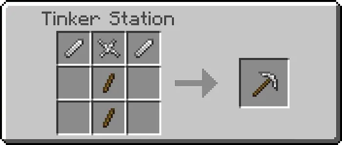 Pickaxe Recipe