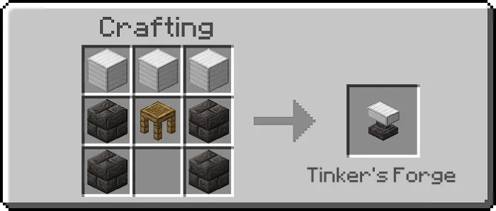 Tinker's Forge Recipe