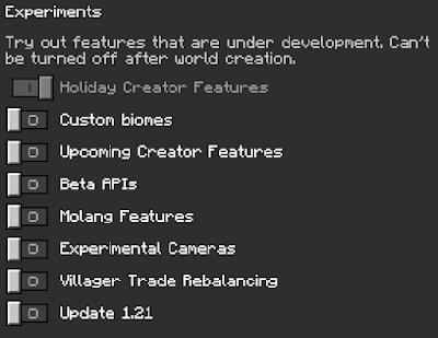 Required Experiments for Uranium Ore Addon