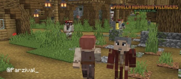Vanilla Humanoid Villagers: Screenshot 4