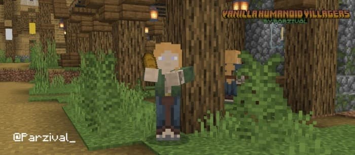 Vanilla Humanoid Villagers: Screenshot 6