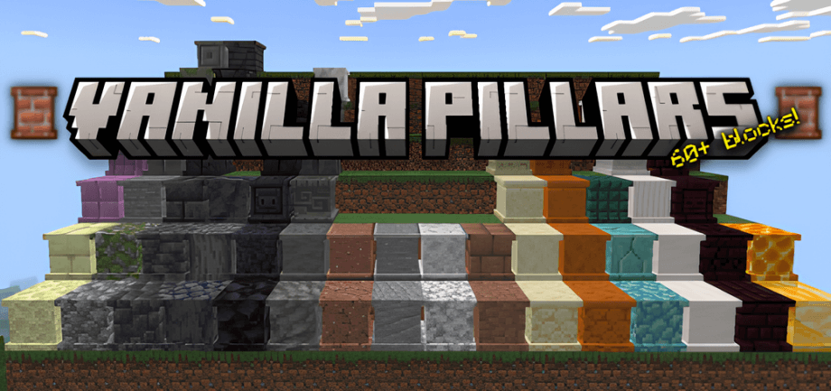 Thumbnail: Vanilla Pillars (60+ new decorative blocks! 1.20.80+)