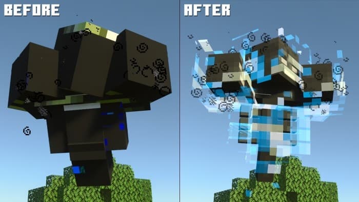 Black Entities & Animation Fixes: Before & After 1