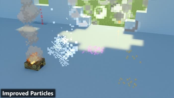Improved Particles: Screenshot