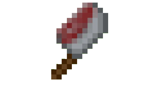 Blooded Butcher Knife