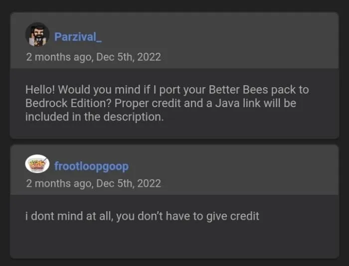 frootloopgoop's Permission for Parzival_