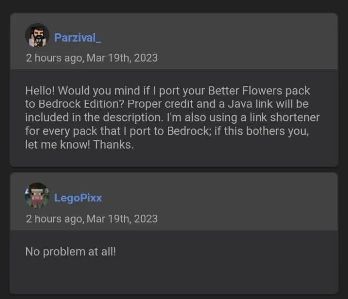 LegoPixx's Permission for Parzival_