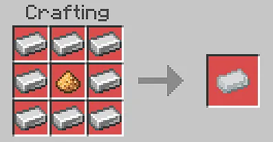 Steel Stone Ingot Recipe