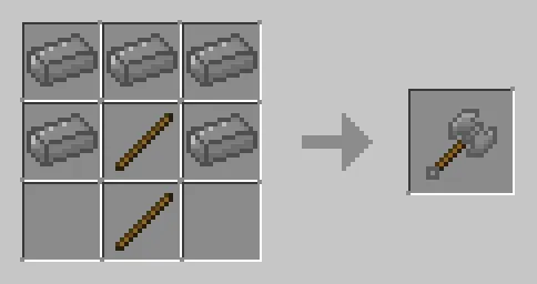 Metal Battle Axe Recipe
