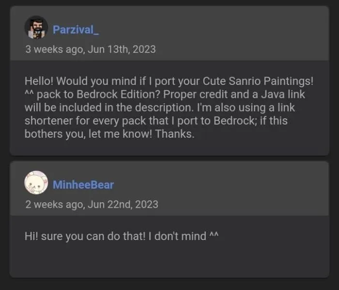 MinheeBear's Permission for Parzival_