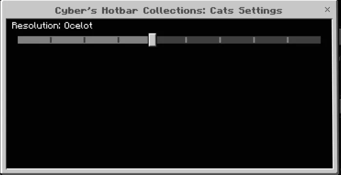 Resolution: Ocelot