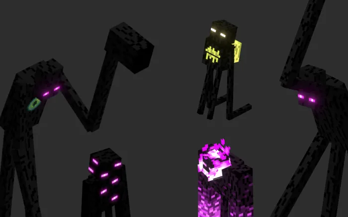 Dungeons' Enderman Models