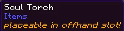 Soul Torch: Description