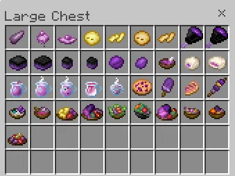 End's Delight Bedrock: New Foods