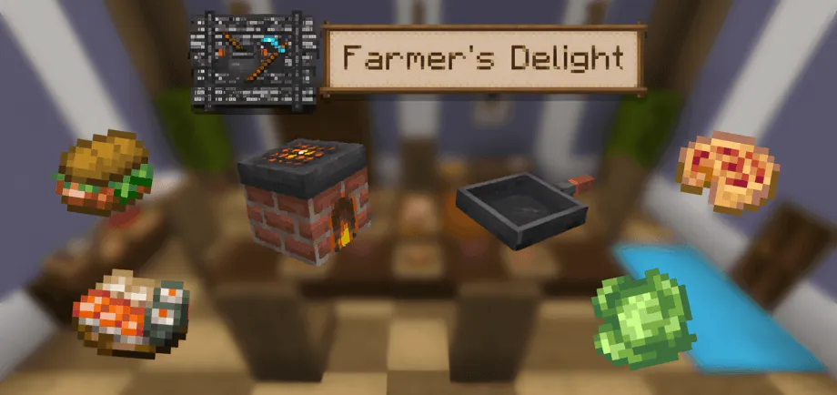 Thumbnail: 🌾Farmer's Delight Bedrock (Unofficial Port)🌾