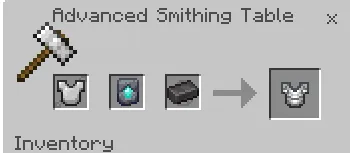 Steel Chestplate Recipe