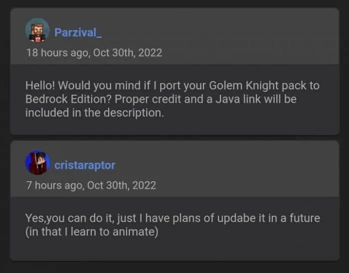 Cristaraptor's Permission for Parzival_