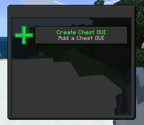 Chest GUI: Screenshot 1
