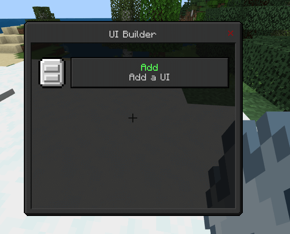 UI Builder: Screenshot 1