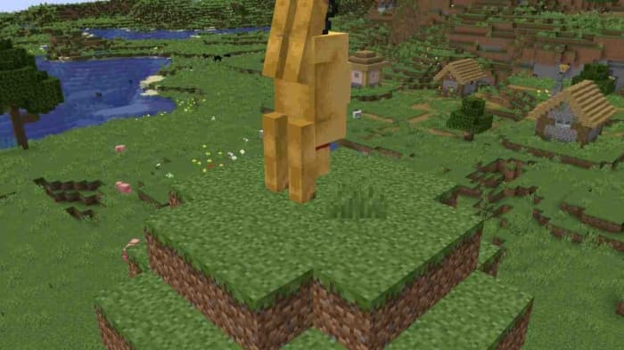 Hanged Minecraft Camel
