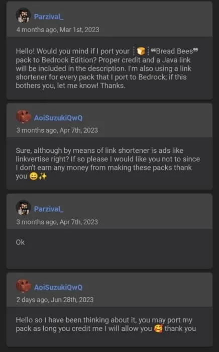 AoiSuzukiQwQ's Permisson for Parzival_