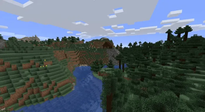 Spruce Biome - Before: Screenshot 2