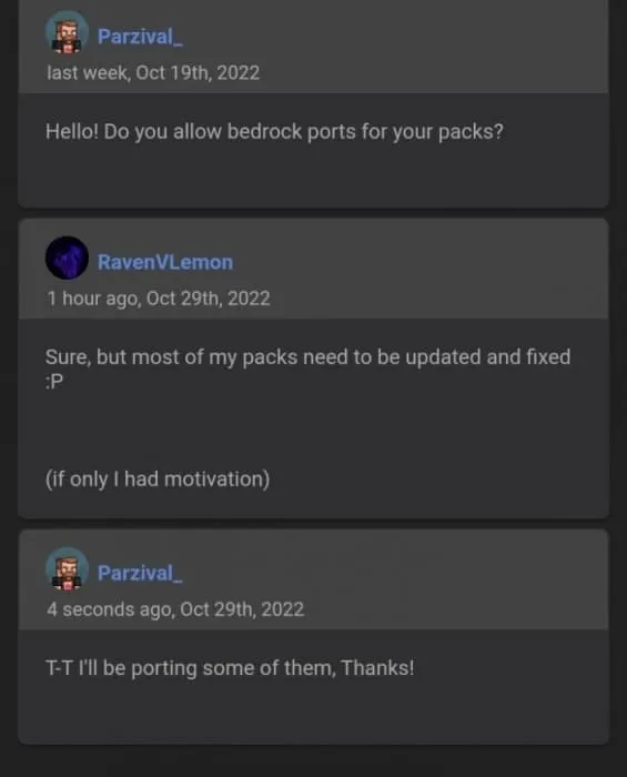 RavenVLemon's Permission for Parzival_