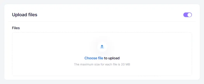 Uploading addon files