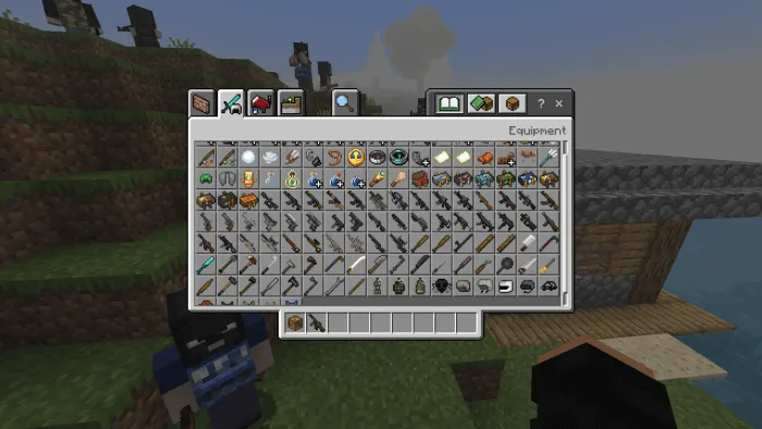 Guns in the Inventory: Screenshot