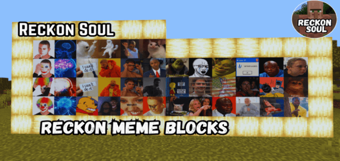 Reckon Meme Blocks: Screenshot