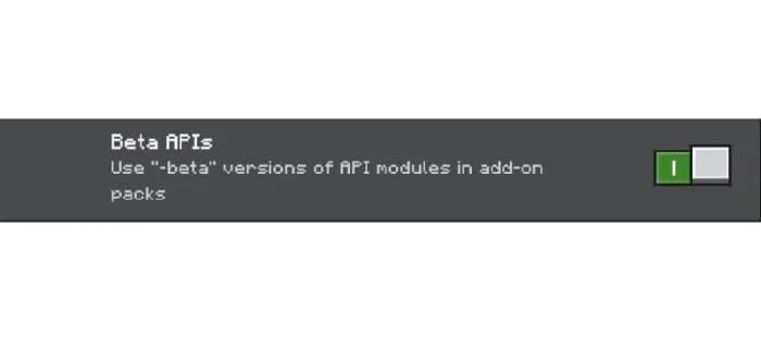 Activated Beta APIs