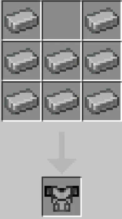Steel Chestplate Recipe