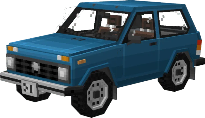 Blue VAZ-2121 Niva