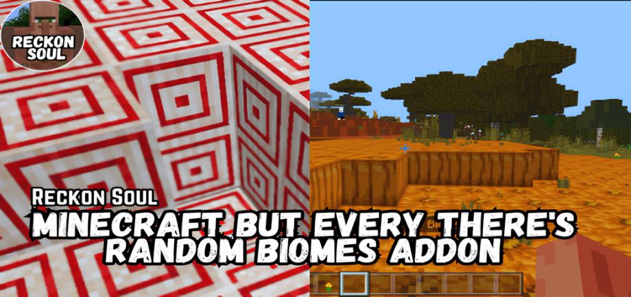 Thumbnail: Minecraft But Every there's Random Biomes v3