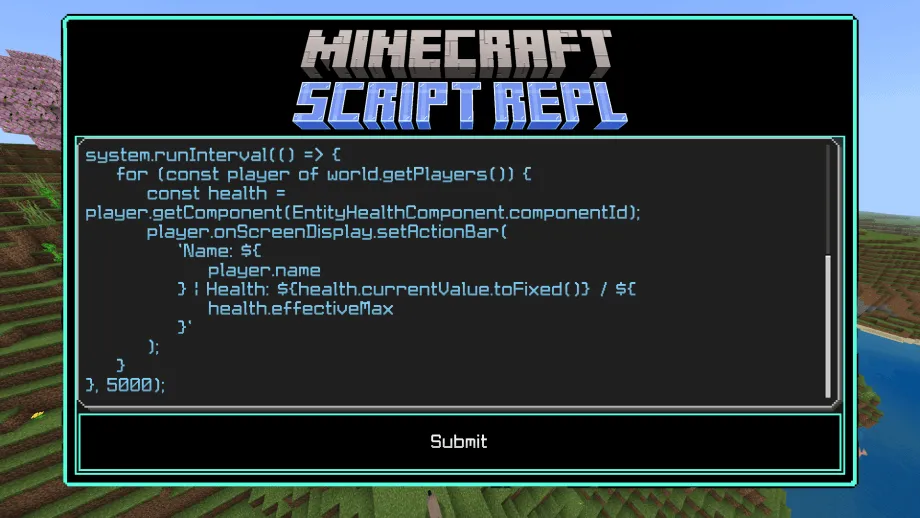 Thumbnail: Script Interpreter [v1.21.90: The Custom Commands Update]