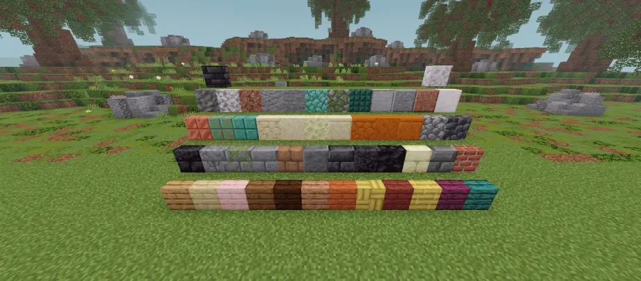 Thumbnail: More Vertical Slabs Minecraft Bedrock