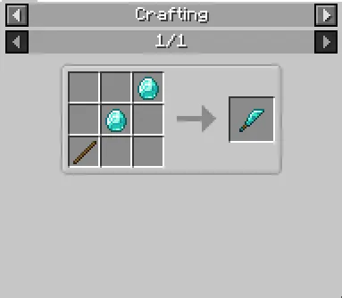 Diamond Machete Recipe
