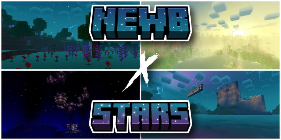 Thumbnail: Newb X Stars Shader Complementary v1.2 | Support RenderDragon (Compatible With 1.21+ Apk Patch)