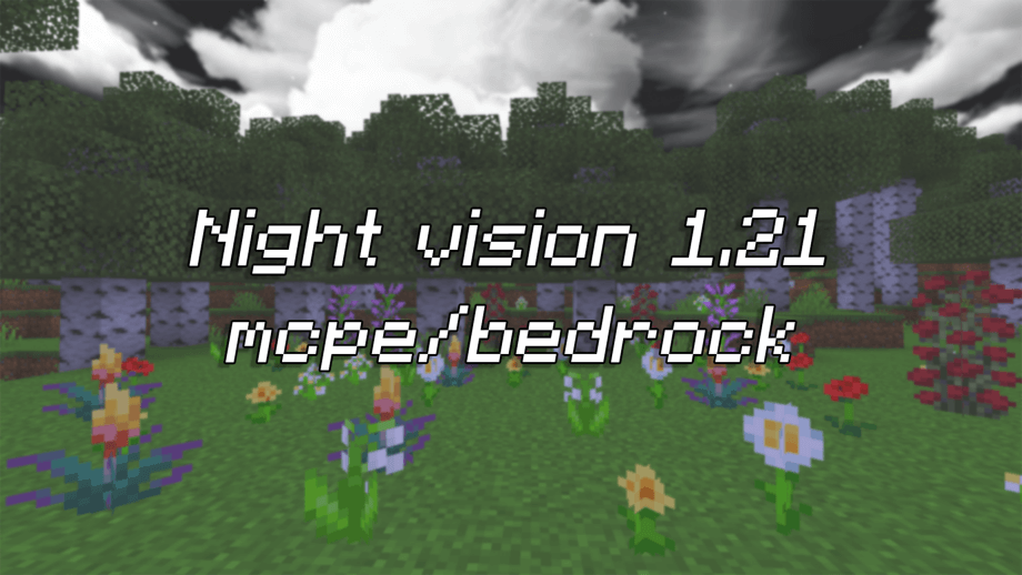 Thumbnail: Night Vision (Green Mode Added) | Render Dragon | Full Bright | Gamma