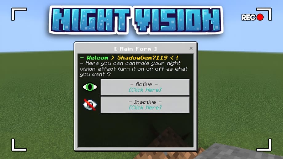 Thumbnail: Night Vision Tool 1.21 🔥