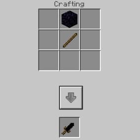 Obsidian Dagger Recipe