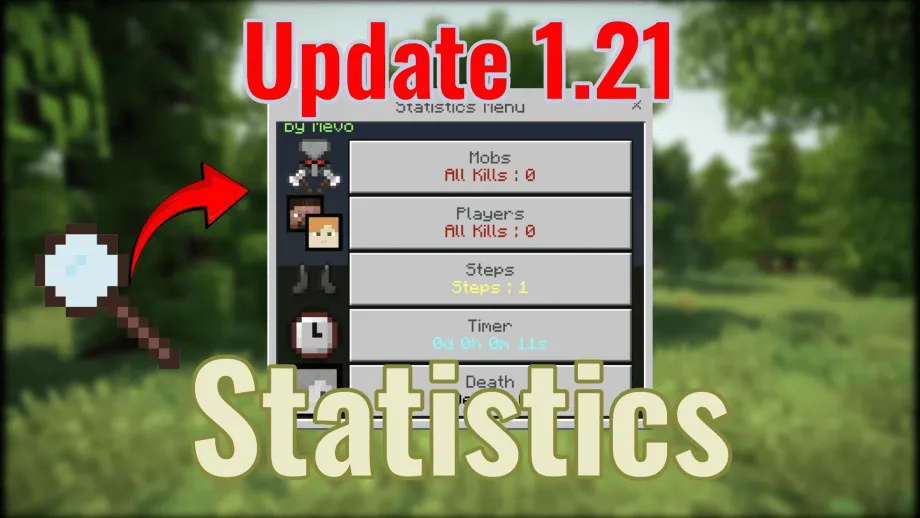 Thumbnail: Statistics Add-on [1.20.60 → 1.21.30]