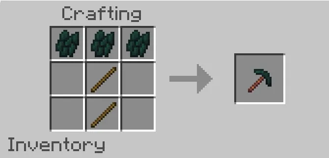 Hydra Pickaxe Recipe