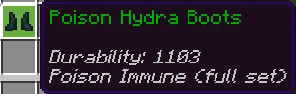 Poison Hydra Boots