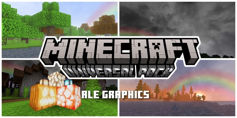 Thumbnail: Universal Pack v1.9 | Support RenderDragon (Compatible With Low Resource Devices)