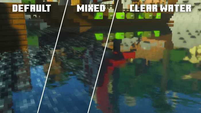 Clear Water Add-On: Screenshot