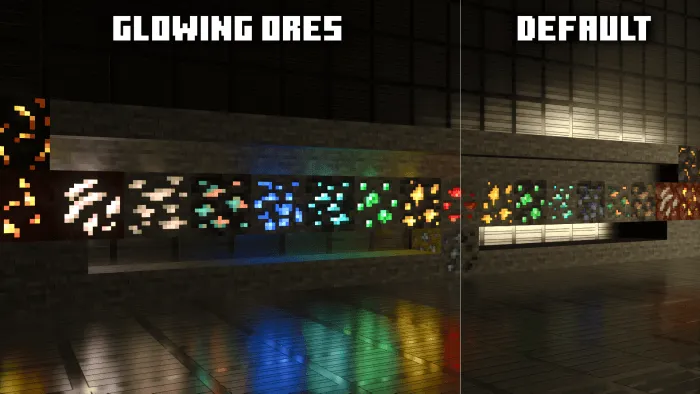 Luminous Ores Add-On: Screenshot