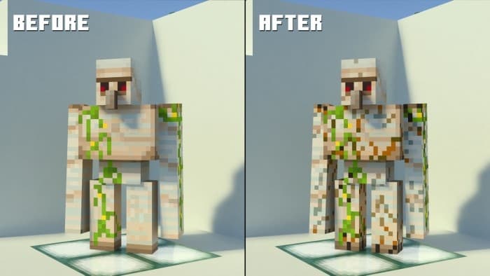Black Entities & Animation Fixes: Before & After 2